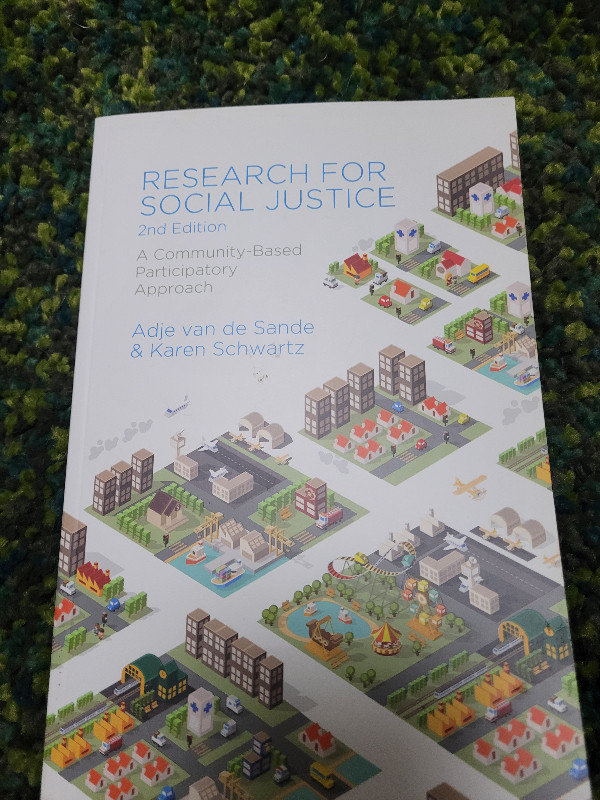 Research for Social Justice by van de Sande & Schwartz 2nd ed. in Textbooks in Ottawa