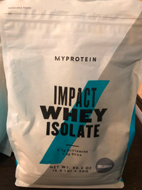 MyProtein Impact Whey Isolate UNOPENED 5.5lbs