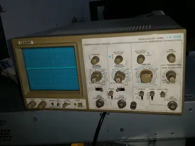 Leader LS1020 Oscilloscope, 20 MHz, 2-Channel tons of surplus te, View more