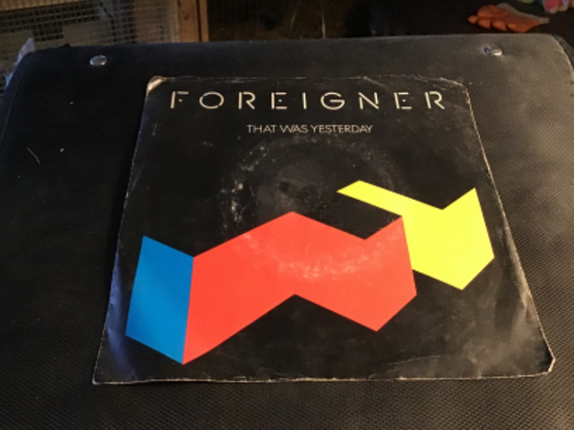 Foreigner single 2ème extrait de l’album “agent provocateur”1984 dans Autre  à Lévis