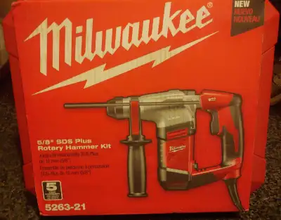 Milwaukee: 5\8" SDS Plus Rotary Hammer Kit., View more