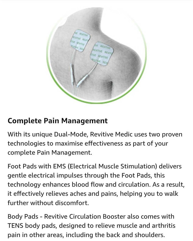 REVITIVE Medic Circulation Booster in Health & Special Needs in Edmonton - Image 4