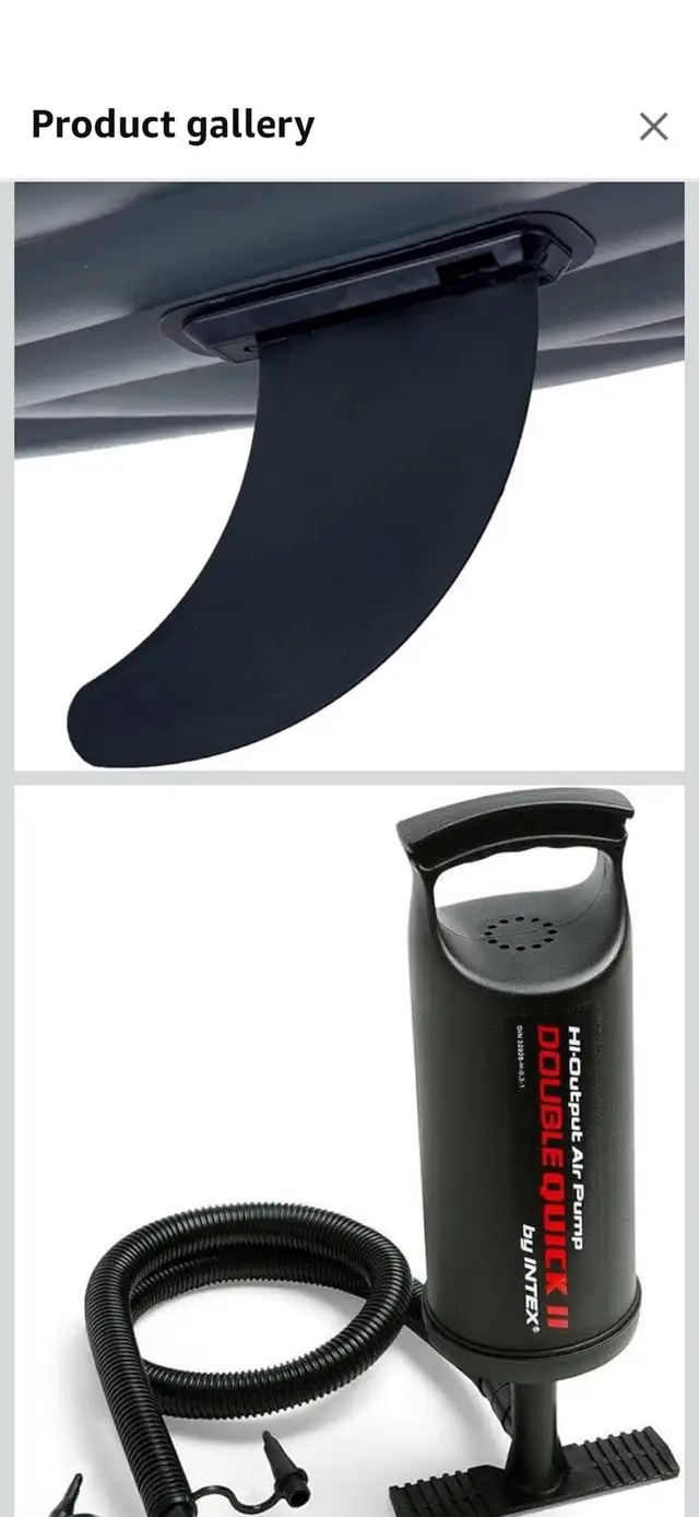 Intex Challenger K1 Kayak one-man Inflatable Kayak in Water Sports in Edmonton - Image 4