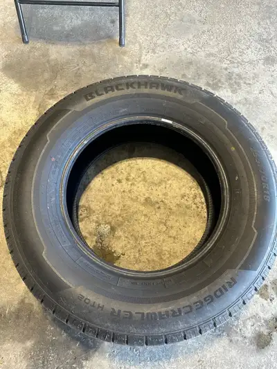 255/70/18 ( 4x ) All Weather tires , Blackhawk Brand , came off from 2018 jeep wrangler sahara $550