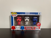 Funko Mini POP! Peanuts Snoopy 3 pack Fugitive Toys Exclusive 