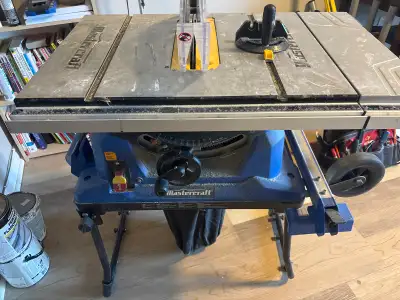 Mastercraft table saw 10 inch, View more