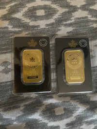 24 k pure gold rbc stamp on sale(1oz) each