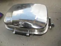 portable stainless steel propane BBQ