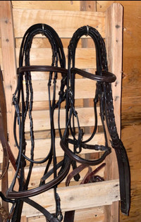 New English bridles and reins 