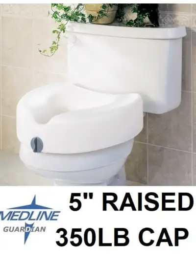 LOCKINGELEVATED TOILET SEAT, View more