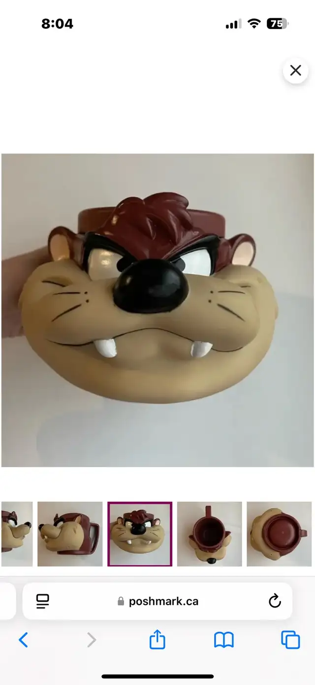 Tasmanian Devil vintage 1992 mug in Other in Whitehorse - Image 4