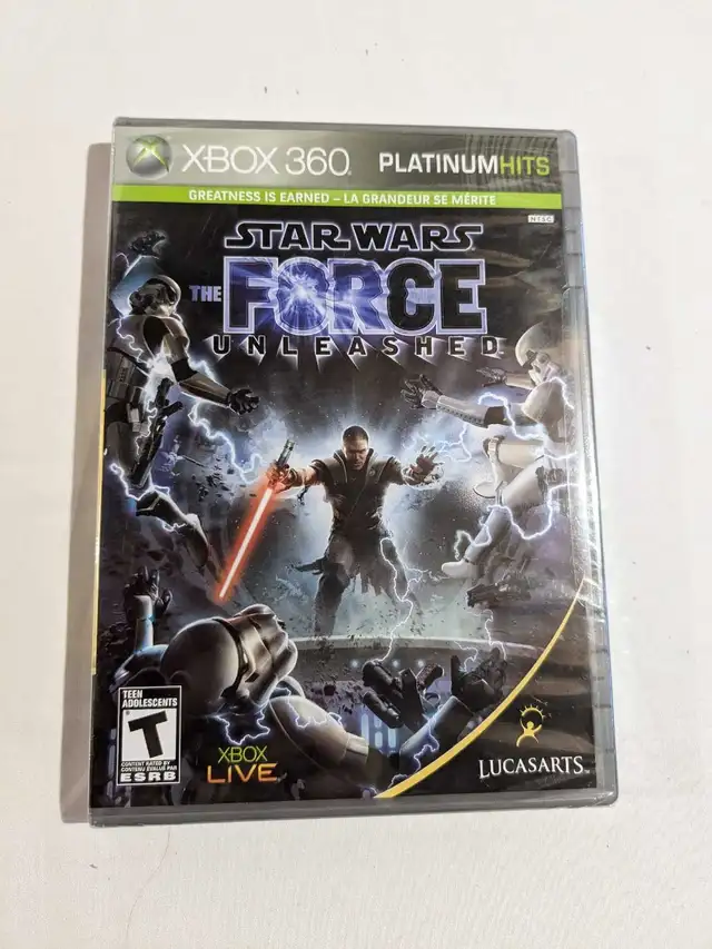 Star Wars The Force Unleashed Xbox 360 video game  in XBOX 360 in Charlottetown - Image 2