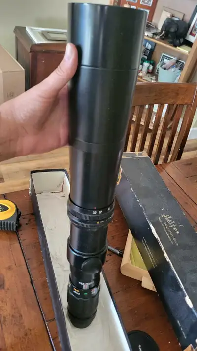 Soligor Telephoto Lens 600mm F8, View more