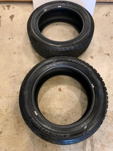 215/55/17, 94 H, (2 TIRES) COOPER EVOLUTION WINTER in Tires & Rims in Mississauga / Peel Region