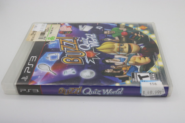 Buzz , Quiz World for PS3 (#156) in Sony Playstation 3 in City of Halifax - Image 3