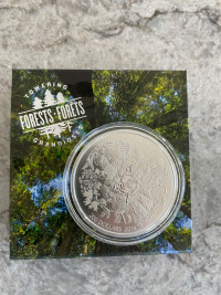 $200 Silver Coin - Towering Forests of Canada 2014