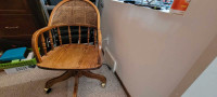 Wood office chair