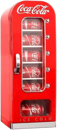 Coca Cola Collectible Vending Machine Fridge