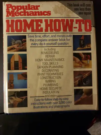 Popular mechanic Home how -to book, over 500 pages, View more