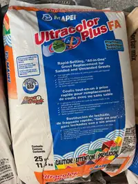 Grout for tiles Ultracolor Plus FA Mapei, 11.3 kg, 4 bags