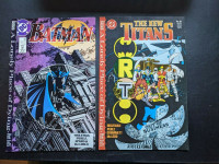BATMAN 440-442 NEW TITANS 60 61 LONELY PLACE DYING 1-5 1ST TIM