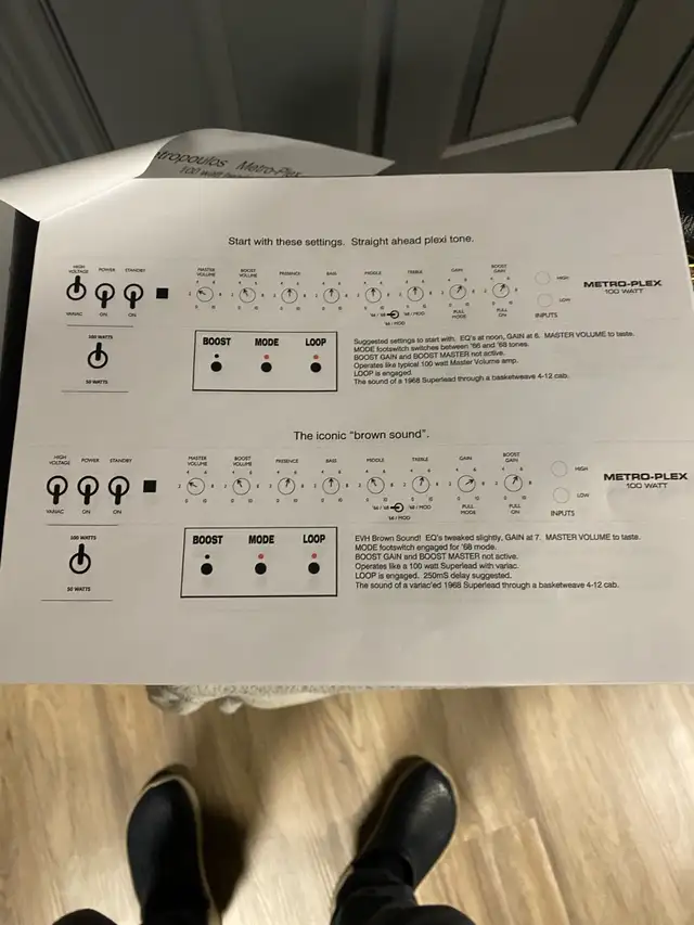 METROPOULOS  METRO-PLEX 100 in Amps & Pedals in West Island - Image 8