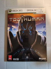 Too Human Xbox 360 Official Game Guide (Wear)