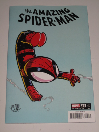 Amazing Spider-Man#25 Skottie Young! comic book, View more