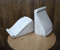 Corbels - antique corbels for sale - 8plyCwhite19x13x10