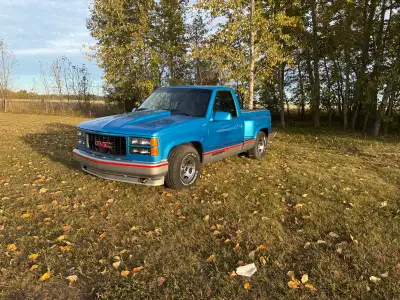92 GMC Sierra ST Stock 350 Rebuilt 700r4 Lowered bell tech front and rear Included shocks New front...