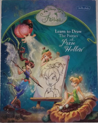 Disney Learn to Draw the Fairies of Dixie Hallow Book