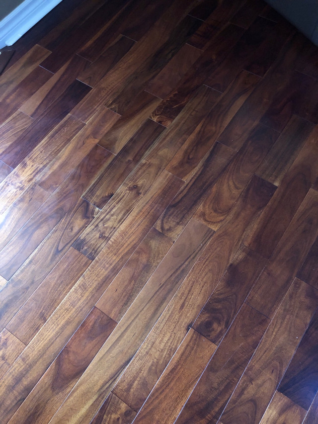 Engineered hardwood floor with wood as finishing.   in Other in Markham / York Region - Image 3