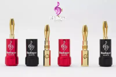 Radique Audio Banana Plugs and Custom Cables, View more