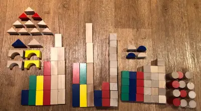 Blocs en bois, View more