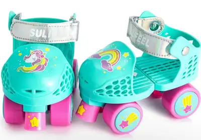 Kids Adjustable Beginner Quad Roller Skates For Girls & Boys , View more