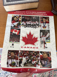 HOCKEY POSTER Team Canada Men’s Gold Medal Celebration 2010 Vanc