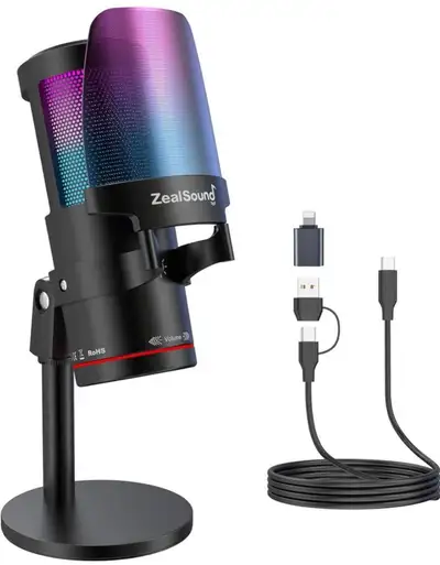 ZealSound Gaming USB Microphone, View more