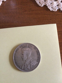 1918 Canadian Silver Half Dollar