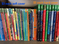 Kid's book: Magic tree house, Dork Diaries, etc.