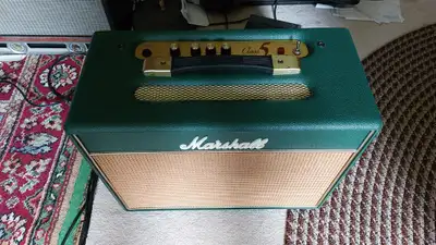 Marshall Class 5 Tube Amp In British Racing Green, View more