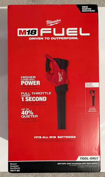 New Milwaukee M18 FUEL 120 MPH Handheld Blower , View more