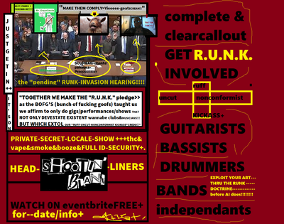 RUNK i s GOING MEDIEVAL ON THE "so-called" TOR ROCK SCENE+ NOW!, View more