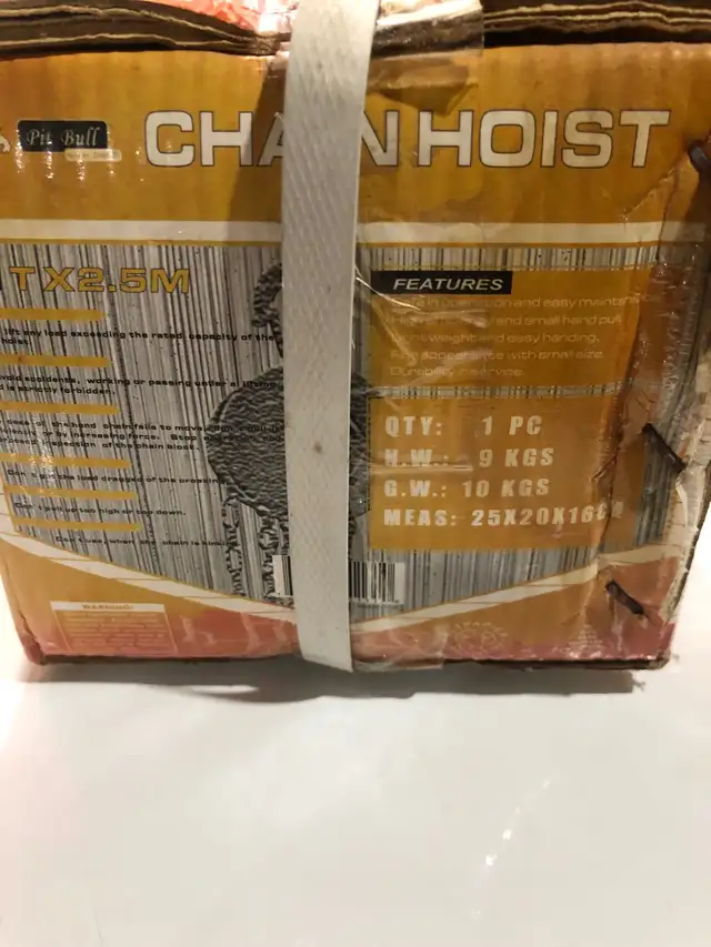 1 Ton Chain Hoist64197600253185122