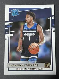 Anthony Edwards 2021 Rookie Card!