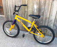 boys kids bike with 18' wheels very good condition