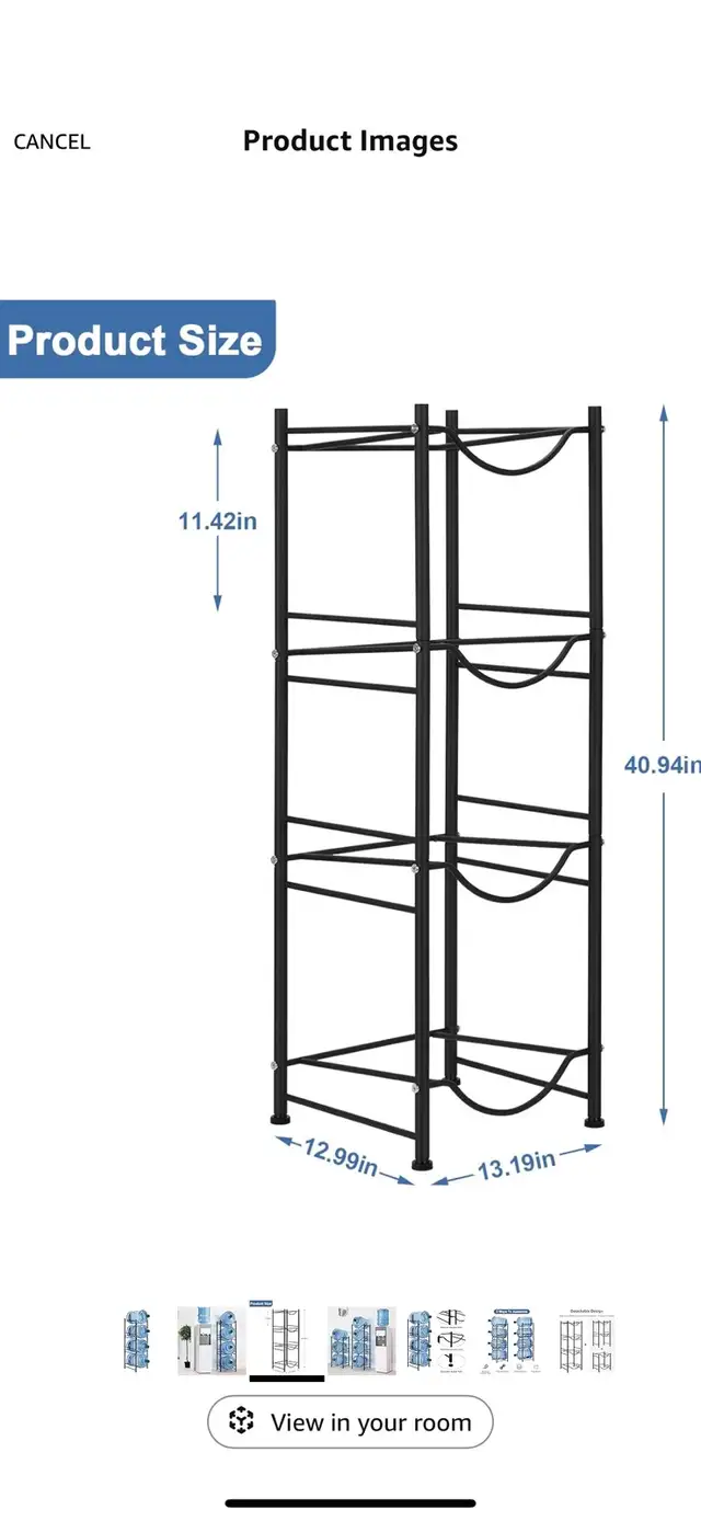 Water Bottle Rack - brand new62866660841602122