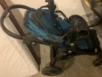 Excellent condition city select double stroller& carseat adapter