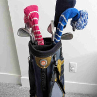 Ladies golf clubs and bag