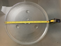 Microwave Glass Turntable Plate / Tray, 31.4cm/12.2” .$12
