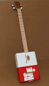 Electric cigar box guitar